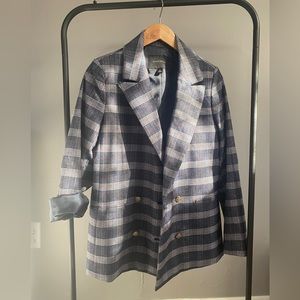 Banana Republic Plaid Blazer Jacket